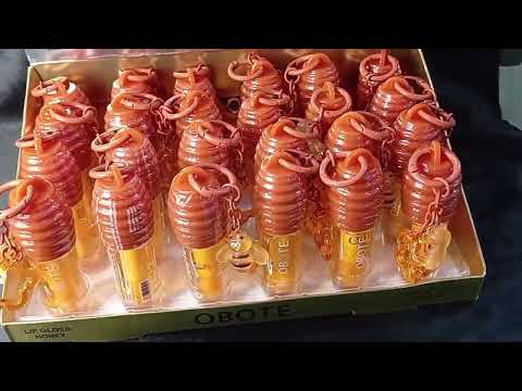 LIP GLOSS MEL COM CHAVEIRO O BOTE 5 ML BOX COM 24UN