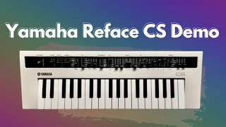 Video thumbnail for Yamaha Reface CS Analog Synthesizer Demo - No talking [Various Custom Sounds, Presets, Pads, Bass] by Cheap Music Gear