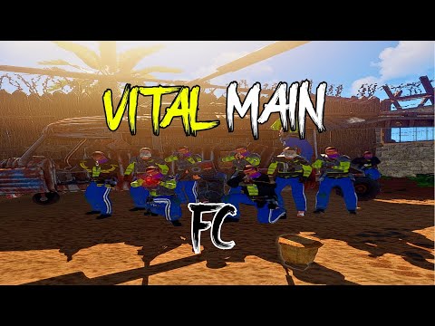 Rust | WIPE DAY PROGRESSION ON THE MOST COMPETITIVE SERVER | Vital Main | FC