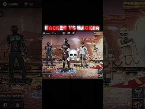 Team Vg Guild Test💀 Hacker Vs Hacker🔥🤯 #shorts #freefire #trending