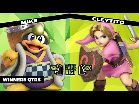 Game Nest Smash It Up: Mike (King Dedede) vs Cleytito (Young Link) - Winners Qtrs