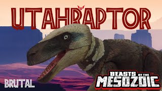 Review & Unboxing de UTAHRAPTOR Beasts Of The Mesozoic 1/18