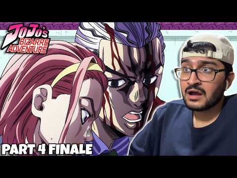 KIRA'S CONCLUSION! | PART 4 FINALE! | JoJo's Bizarre Adventure Part 4 Ep 39 (BLIND REACTION)