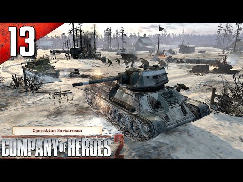 CoH 2: Theater of War 100% (General) Walkthrough Part 13 - Moscow Approach (No Commentary)
