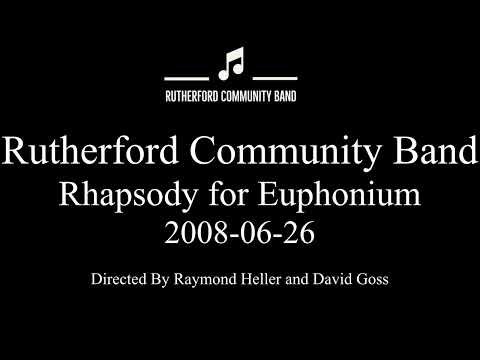 Rhapsody for Euphonium By J. Curnow