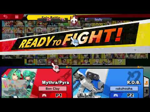 Zie (Pyra/Mythra) vs firefly (ROB) -  Winners Final  - Rogue Rumble #24