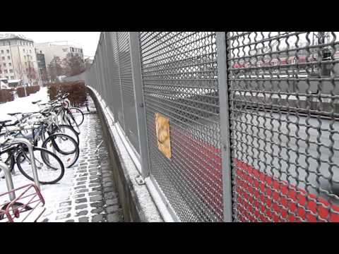 S Bahn Munchen BR423 am Hackebrucke - 14.01.2012