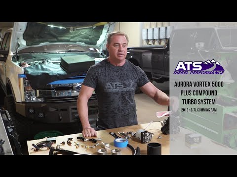 ATS Aurora Vortex 5000 Plus Turbo Kit | 2013+ Dodge 6.7L Cummins | Emissions-on