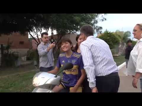 19 nuevas cuadras de pavimento inauguró el Gobernador Zdero en Pampa del Infierno.