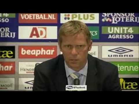 Roda JC - FC Utrecht: 12-05-2007 Persconferentie