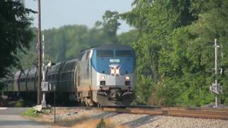 preview picture of video 'Ashland VA 7.25.09:  Northeast Regional 88'