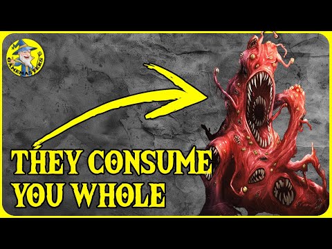 The Terrifying Gibbering Mouther from Dungeons and Dragons!