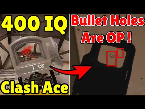 The Craziest 400 IQ Clash Ace EVER | How Pro Players Use Bullet Holes - Rainbow Six Siege