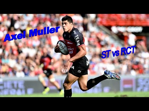 AXEL MULLER / The first try with Toulon / Top 14 Toulouse Vs Toulon