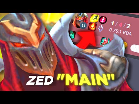 Zostałem mainem ZEDA w League of Legends