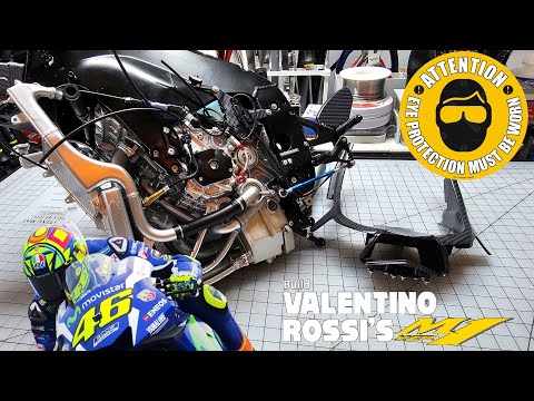 Build Valentino Rossi's YZR-M1 Motorcycle - Pack 12 - Stage 54-58