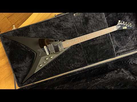 ESP LTD DV-200 2005 Dave Mustaine Signature Black - DV8 inlay on First fret - w/OHSC image 22