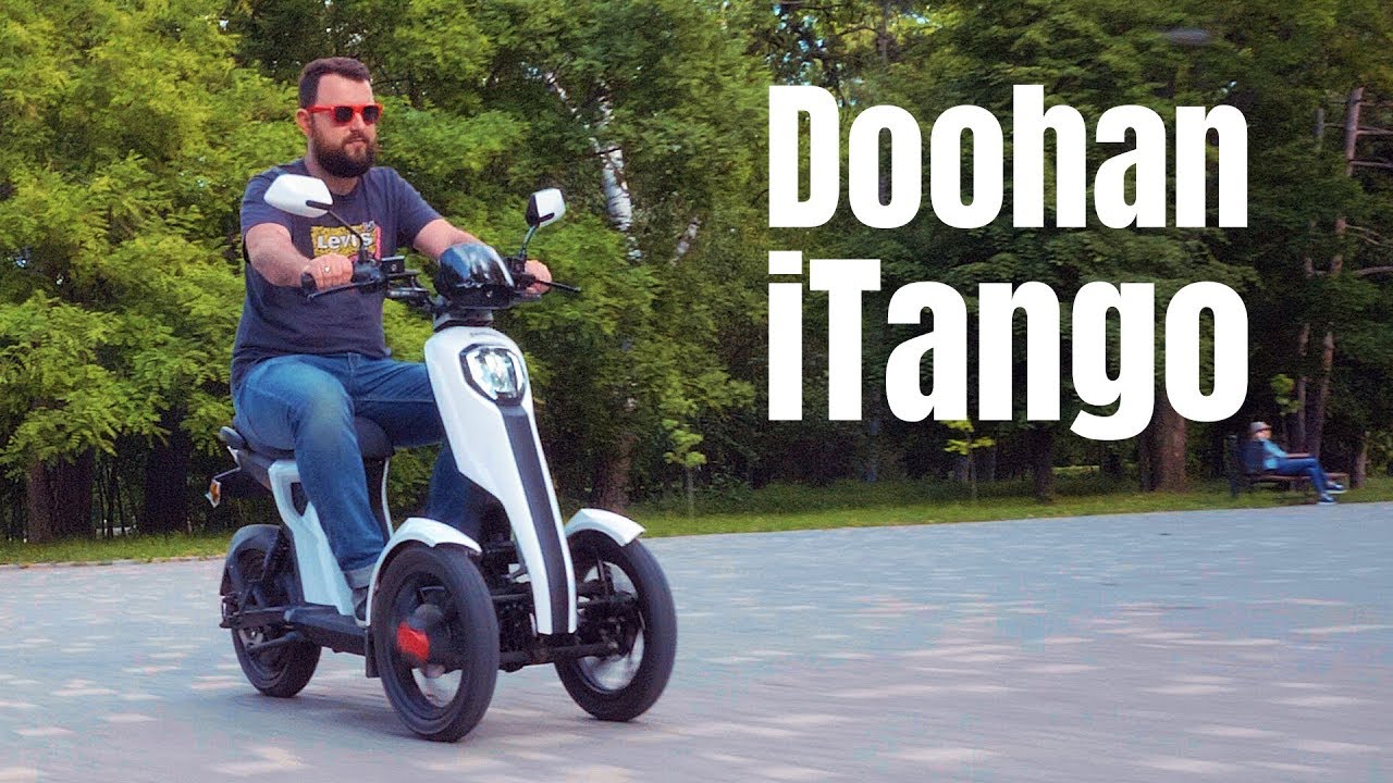 Електроскутер Doohan iTango HO (red) video preview