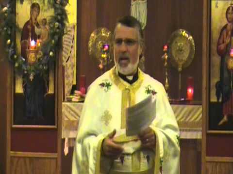 2012-11-18 Gospel + Fr. Tom's Homily
