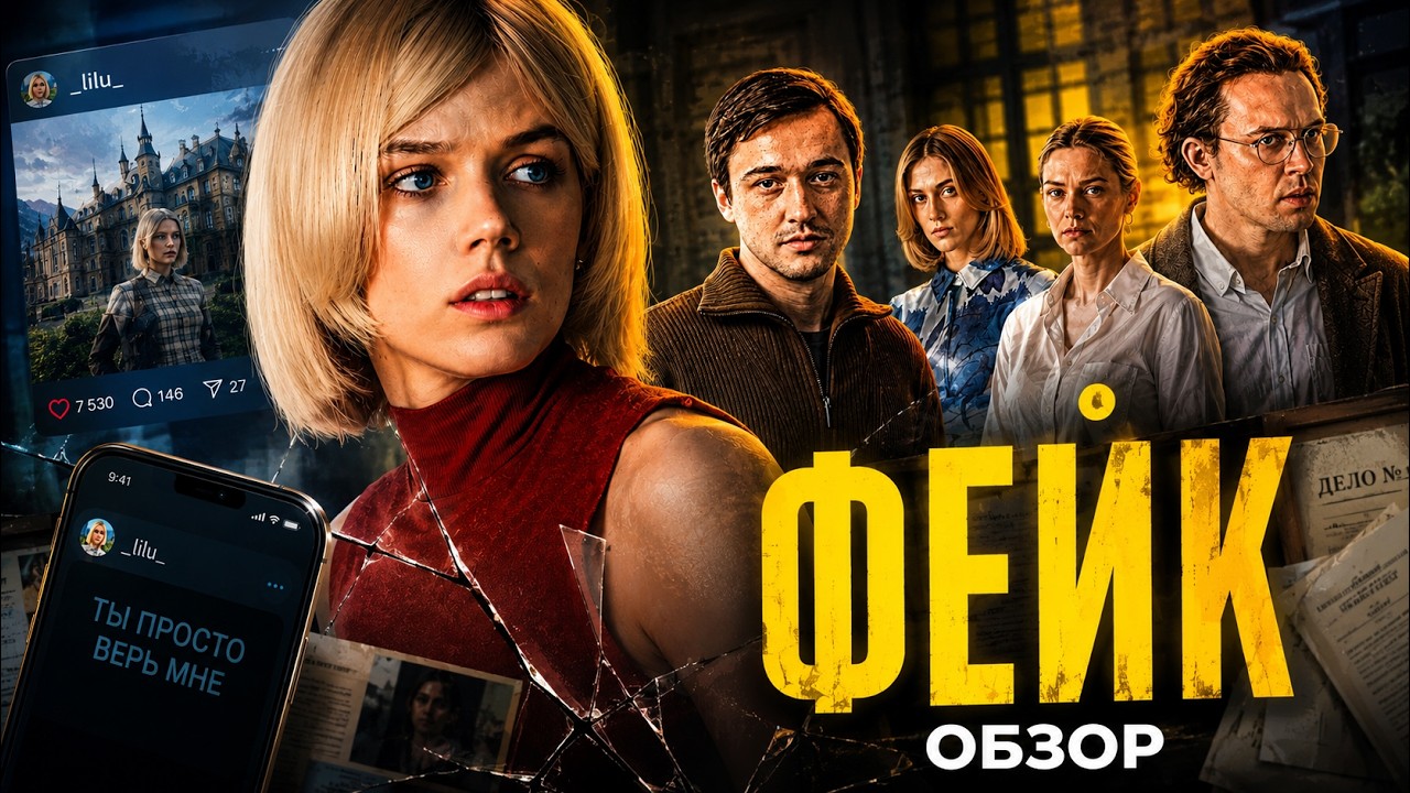 Сериал ФЕЙК (НА...Й НЕ НУЖЕН ВАШ ИНТЕРНЕТ) | ОБЗОР
