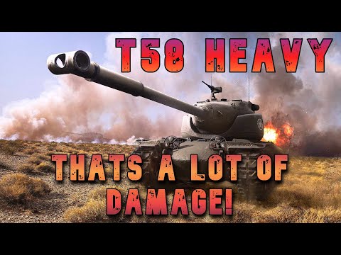 T58 Heavy Thats A Lot Of Damage! ll Wot Console - World of Tanks Modern Armor