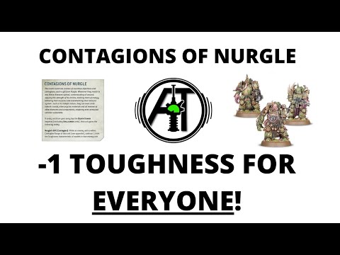 New Contagions of Nurgle Rule Revealed! -1 Toughness of Everyone...