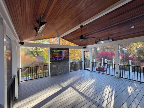 Arlington Deck, Porch, and Hardscape Case Study