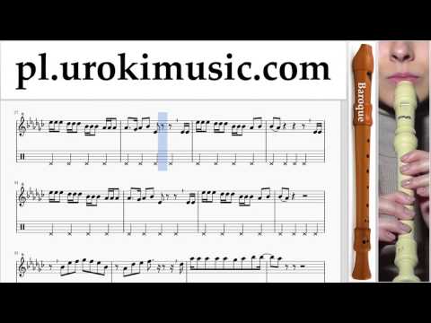 Jak Grać Na Flecie Prostym (Barokowy) Charlie Puth - Attention Tabulatura Lekcje Część 2 um-i463