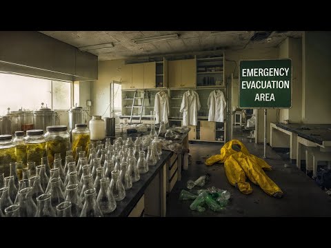 The Abandoned Laboratory Evacuated in a Hurry - Experiments Still Intact (WARNING: Biohazard)