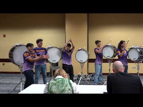 RCC Bass Drum Ensemble - 1st Place PASIC 2024 I&E