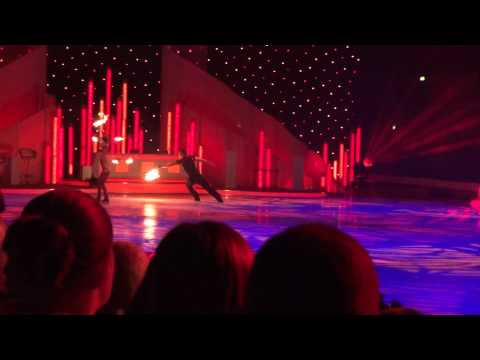 Dancing on Ice Live Tour 2012 @ Wembley Arena 17th April 2012 - Vicky Ogden Firedance