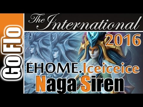 The International 2016 Execration vs EHOME EHOME.Iceiceice NAGA SIREN Game 3