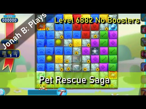 Pet Rescue Saga Level 6882 No Boosters