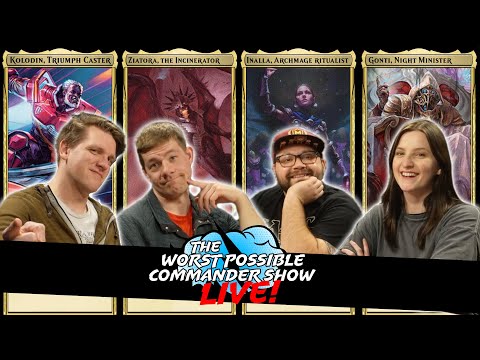 PURE VEHICLULAR CARNAGE Vehicles vs Treasures vs Wizards vs Gonti | Worst Possible Commander Show