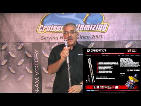Progressive Suspension Monotube Fork Cartridge Kit Overview