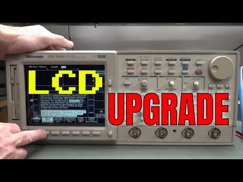 EEVblog 1515 - Dumpster Tektronix TDS540D 500MHz Oscilloscope LCD Upgrade