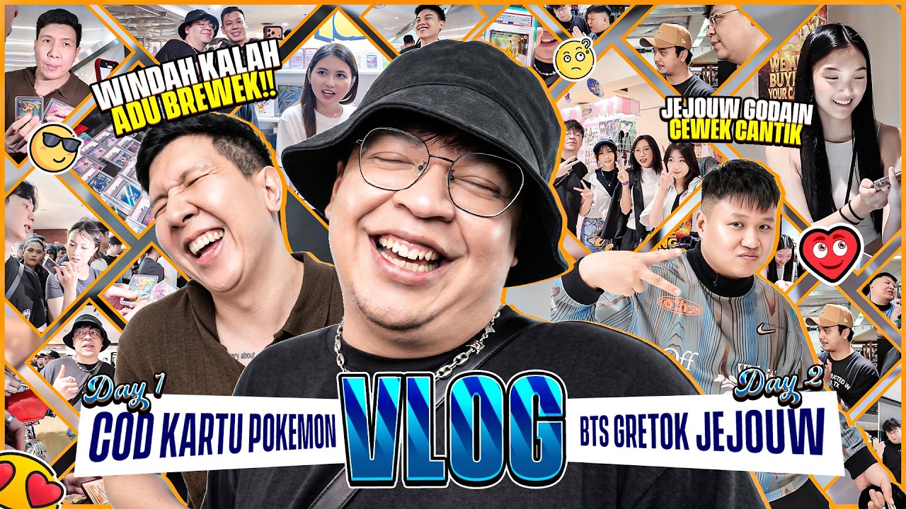 COD KARTU POKEMON SAR SM BANG WINDAH BASUDARA - BTS GRETOK JEJOUW - DAILY VLOG DEANKT