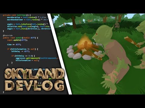 Skyland Devlog #07 - Goblins, Kiwis and Campfires