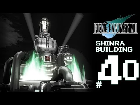 Final Fantasy VII Platinum Trophy Gameplay Walkthrough Part 40 - Shinra Building