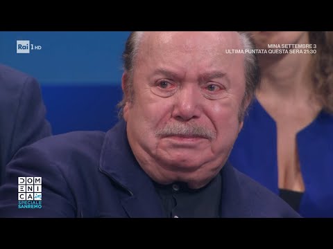 Lino Banfi si commuove per "Quando sarai piccola" di Cristicchi - Domenica In Speciale Sanremo 2025