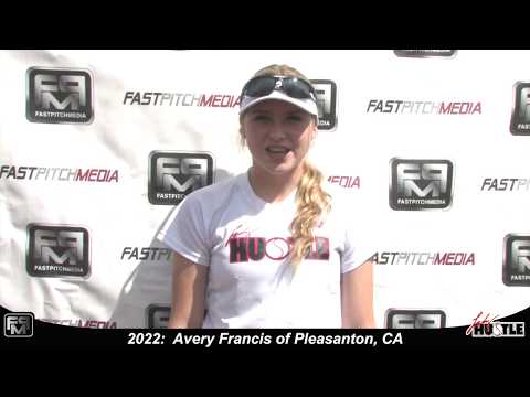 2022 Avery Francis Committed LMU Outfielder Softball Skills Video - Lady Hustle 18 Gold Marshall