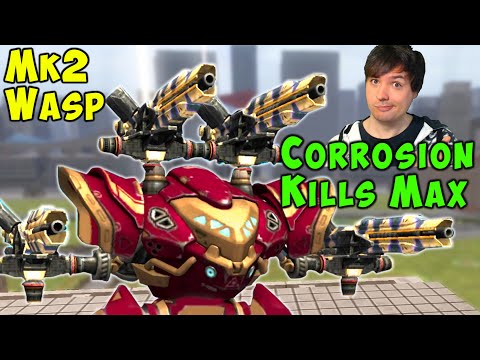DESTROYED BY CORROSION - Mk2 WASP SPECTRE Gameplay - War Robots WR