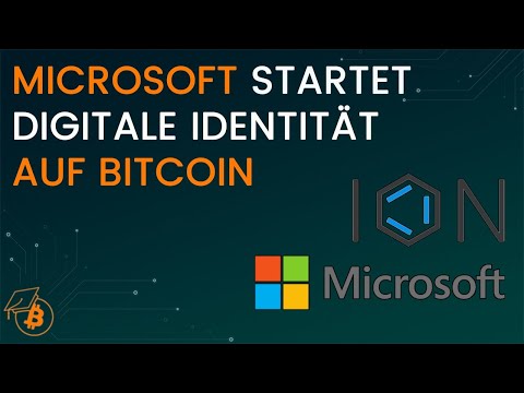 MICROSOFT baut digitale IDs auf BITCOIN! | Projekt ION
