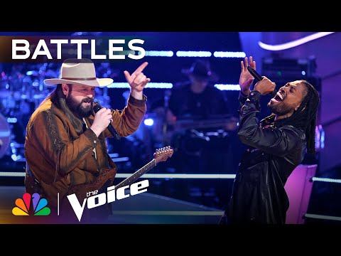 Aaron Nichols & Daron Lameek Ace Their Duet of "Fooled Around and Fell in Love" | The Voice Battles
