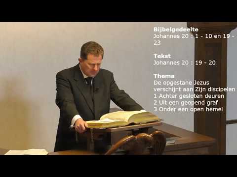 12-04-2020 09:30 Kerkdienst geleid door Ds. C.P. de Boer (1ᵉ Paasdag)