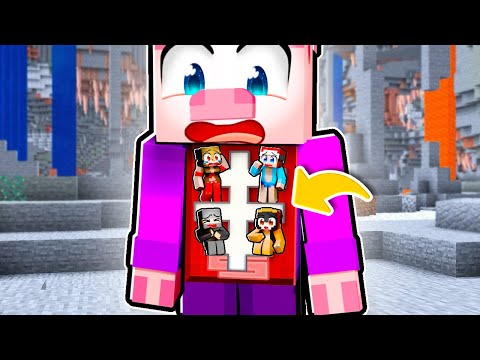 Přežijeme UVNITŘ BOUCHALOVA TĚLA v Minecraftu?!