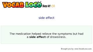 Video thumbnail for side effect