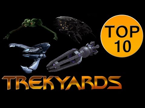 Trekyards Top 10 -  Alien Ships (Canon)
