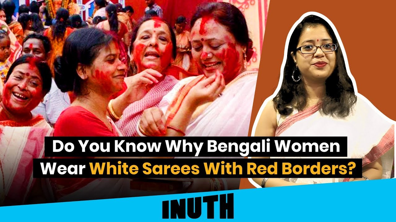 Durga Puja 2018 Special: Why Bengalis Wear White Saree With Red Border? | Inuth Decodes
