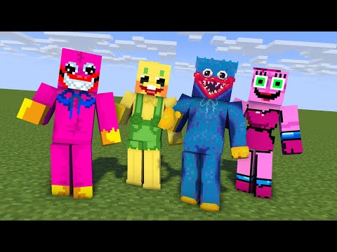 MONSTER SCHOOL : SKIRRI PROJECT POPPY PLAYTIME FAMILY - MINECRAFT ANIMATION